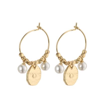 PILGRIM: AFFECTION GOLD PLATED EARRING