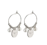 PILGRIM: AFFECTION SILVER PLATED EARRING
